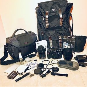 Nikon D7200 DSLR Camera with 10-20mm & 50mm Lens